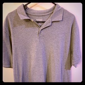 Like new Merona Men’s L Polo Gray